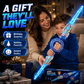 🥳 2026 TOP-ANGEBOT 🥳 💞 50.000+ VERKAUFT! ⚔️✨ 50 % RABATT!  🔋 Wiederaufladbares Lichtschwert mit zwei Klingen – 360° drehbar, ausziehbar, mit 24 Lichtmodi, Bewegungssounds und USB-C-Anschluss.