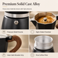Klassischer italienischer Espressokocher für zu Hause