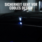 📢📢50% RABATT !!⏰Solarbetriebene Auto-Hai-Flossen-Dachantenne mit LED-Blitzlicht