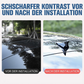 📢📢50% RABATT !!⏰Solarbetriebene Auto-Hai-Flossen-Dachantenne mit LED-Blitzlicht