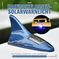 📢📢50% RABATT !!⏰Solarbetriebene Auto-Hai-Flossen-Dachantenne mit LED-Blitzlicht