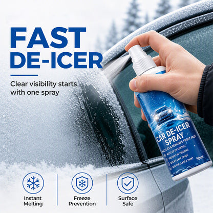 🚗 Auto-Enteisungsspray – aufsprühen, Eis schmilzt ❄️