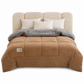 🛏️ Dicke gesteppte Winterdecke aus Schneeflocken-Samt, kuschelig warm ❄️