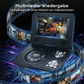 🥳HEISSER ANGEBOT 2026🥳💞ÜBER 50.000 VERKAUFT! 📀🎮 50 % RABATT! Tragbarer DVD-/EVD-Player mit Spielfunktion – 7-Zoll-Schwenkbildschirm, Akku, USB- und AV-Ausgang. Filme und Spiele für unterwegs! 🛡️✅