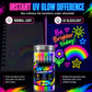 6-teilige UV-Neon-Textmarker