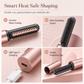 Wiederaufladbarer Haarstyling-Kamm für Pony und Volumen