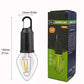 ✨Zeitlich begrenztes Angebot 🔥Hängende Retro-Glühbirnen-Lampe mit Typ-C-Ladeanschluss für Camping im Freien