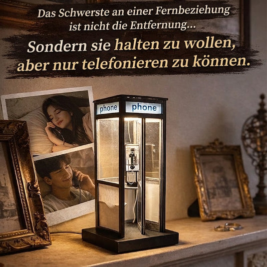 ✨Ambientelampe im Vintage-Stil einer Telefonzelle