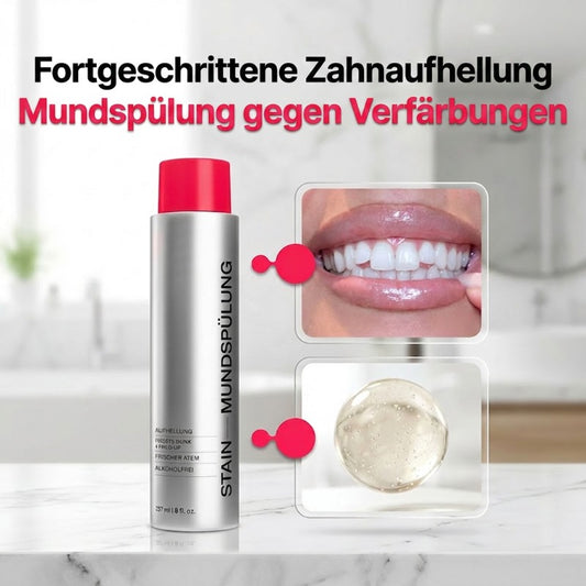 🦷✨ 50% RABATT! Professionelle Mundspülung zur Fleckenentfernung & Zahnaufhellung – Für ein strahlend weißes Lächeln in 1 Woche 💎